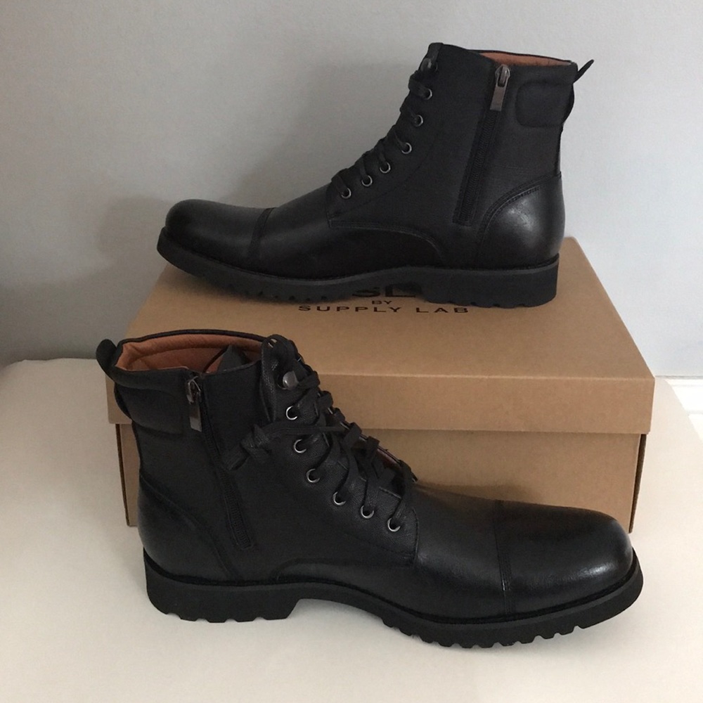 Supply Lab Combat Boots - Picture 3 of 5